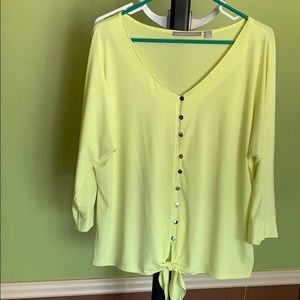 3/4 length sleeve blouse